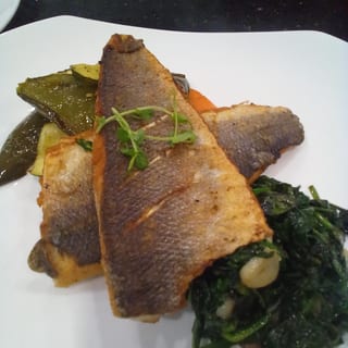 PAN SEARED BRANZINO